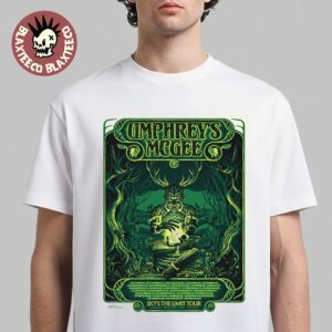 Umphrey’s McGee Sky’s The Limit Tour Winter 2026 Schedule Dates Limited Edition Poster T-Shirt