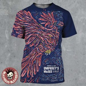 Umphrey’s McGee St Louis Missouri 2026 Gig Poster At The Pageant On January 22 2026 The Cardinal Art All Over Print Shirt