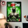 WWE 2K26 Randy Orton The Legend Killer Edition Cover Poster Canvas
