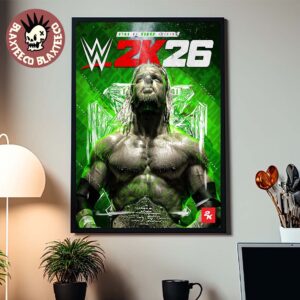 WWE 2K26 King Of Kings Edition Triple H Cover Poster Canvas