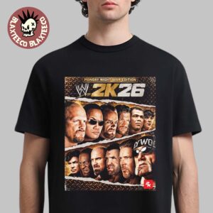 WWE 2K26 Monday Night War Edition Cover T-Shirt
