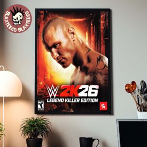 WWE 2K26 Randy Orton The Legend Killer Edition Cover Poster Canvas
