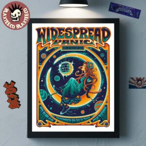 Widespread Panic New Years Eve 2025 Atlanta Georgia Event Poster At Fox Theatre On December 29 30 31 2025 Home Decor Poster Canvas
