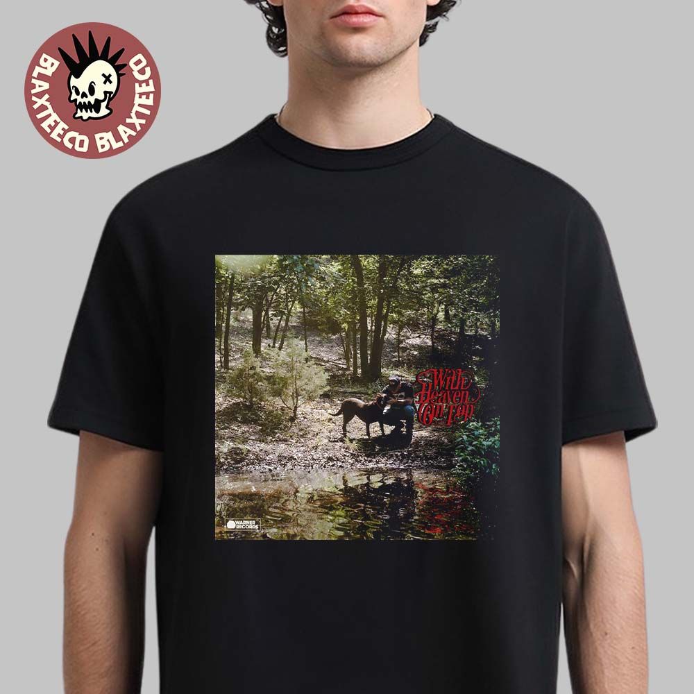 Zach Bryan Will Heaven On Top Album Cover Photo T-Shirt Zach Bryan Will Heaven On Top Album Cover Photo T-Shirt