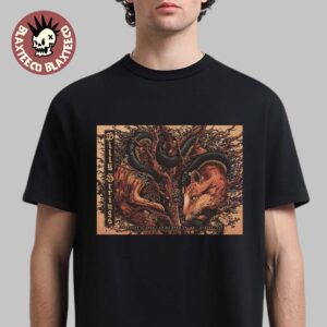 Billy Strings Athens Georgia 2026 Night 1 Gig Poster At Akins Ford Arena On February 6 2026 Winter Tour T-Shirt