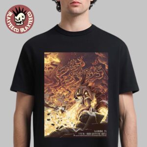 Billy Strings Nashville Tennessee 2026 Bridgestone Arena Night 2 Poster On February 21 2026 Art By Railey Bace Prints T-Shirt