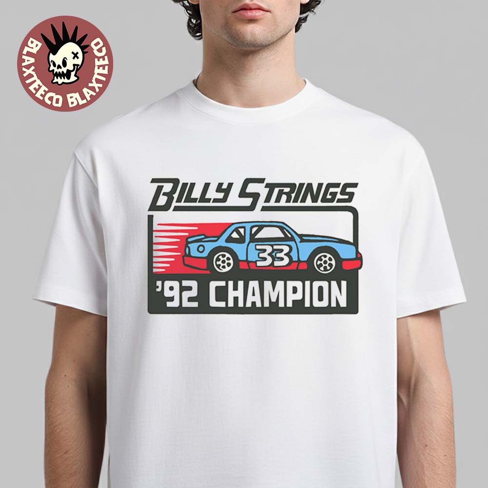 Billy Strings Winter 2026 Tour Merch 1992 Champion T-Shirt Billy Strings Winter 2026 Tour Merch 1992 Champion T-Shirt