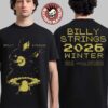 Billy Strings Winter 2026 Tour Merch The Wizard Art With Dates Two Sided T-Shirt Billy Strings Winter 2026 Tour Merch The Wizard Art With Dates Two Sided T-Shirt
