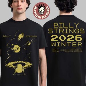 Billy Strings Winter 2026 Tour Merch Billy Banjo T-Shirt
