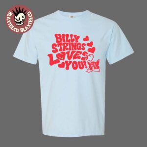Billy Strings Winter 2026 Tour Merch Billy Strings Loves You T-Shirt