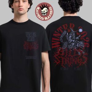 Billy Strings Winter 2026 Tour Merch Wizard Metal T-Shirt