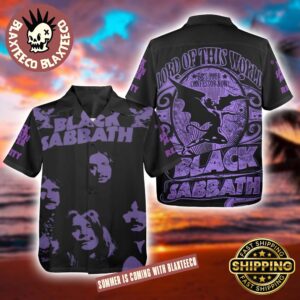 Black Sabbath Master of Reality Lord Of This World Black Hawaiian Shirt