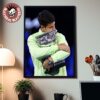 Carlos Alcaraz 2026 Australia Open Champion Holding Trophy Photo Home Decor Poster Canvas