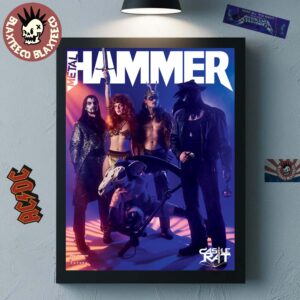 Castle Rat Metal Hammer Issue 410 Exclusive 2026 Magazine Cover Home Decor Poster Canvas