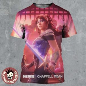 Chappell Roan X Fortnite 2026 Fortnite Festival Icon Roan Of Arc Skin Art All Over Print Shirt