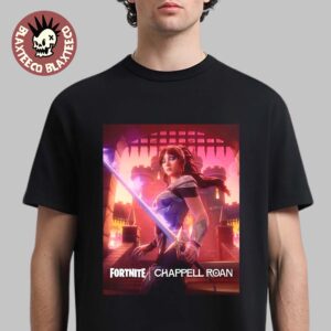 Chappell Roan X Fortnite 2026 Fortnite Festival Icon Roan Of Arc Skin Art T-Shirt