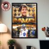 Matthew Stafford Los Angeles Rams NFL Honors 2025 MVP Most Valuable Player Poster Canvas