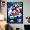 Sam Darnold First QB From His Stacked Draft Class To Win The Super Bowl 2026 Super Bowl LX Champions Poster Canvas