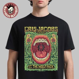 Cris Jacobs And Friends With The Wolf Pack Baltimore Maryland 2026 Gig Poster At MT Vernon PL On February 21 2026 T-Shirt