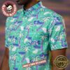 Disney RSVLTS Cabana Mickey Button Short Sleeve Hawaiian Shirt