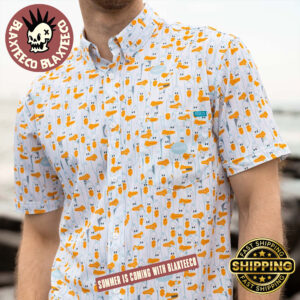 Disney RSVLTS Finding Nemo Mine Button Short Sleeve Hawaiian Shirt