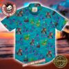 Bluey RSVLTS Everybody In The Pool Button Short Sleeve Hawaiian Shirt