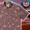 Disney and Pixar Finding Nemo RSVLTS The Great Escape Button Short Sleeve Hawaiian Shirt