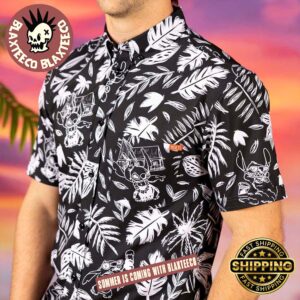 Disney’s Lilo And Stitch RSVLTS Hawaiian Hijinks Button Short Sleeve Hawaiian Shirt