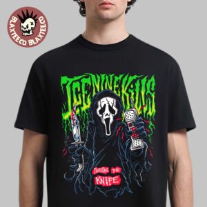 Ice Nine Kills X Ghost Face Scream 7 Nightmare On The Knife Part One Merch Father Death T-Shirt