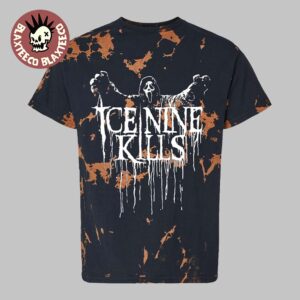 Ice Nine Kills X Scream 7 Nightmare On The Knife Part One Merch Ghost Face Now You Got To Dye Tie Dye T-Shirt