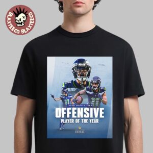 Jaxon Smith Njigba From Seattle Seahawks 2025 NFL Offensive Player Of The Year T-Shirt