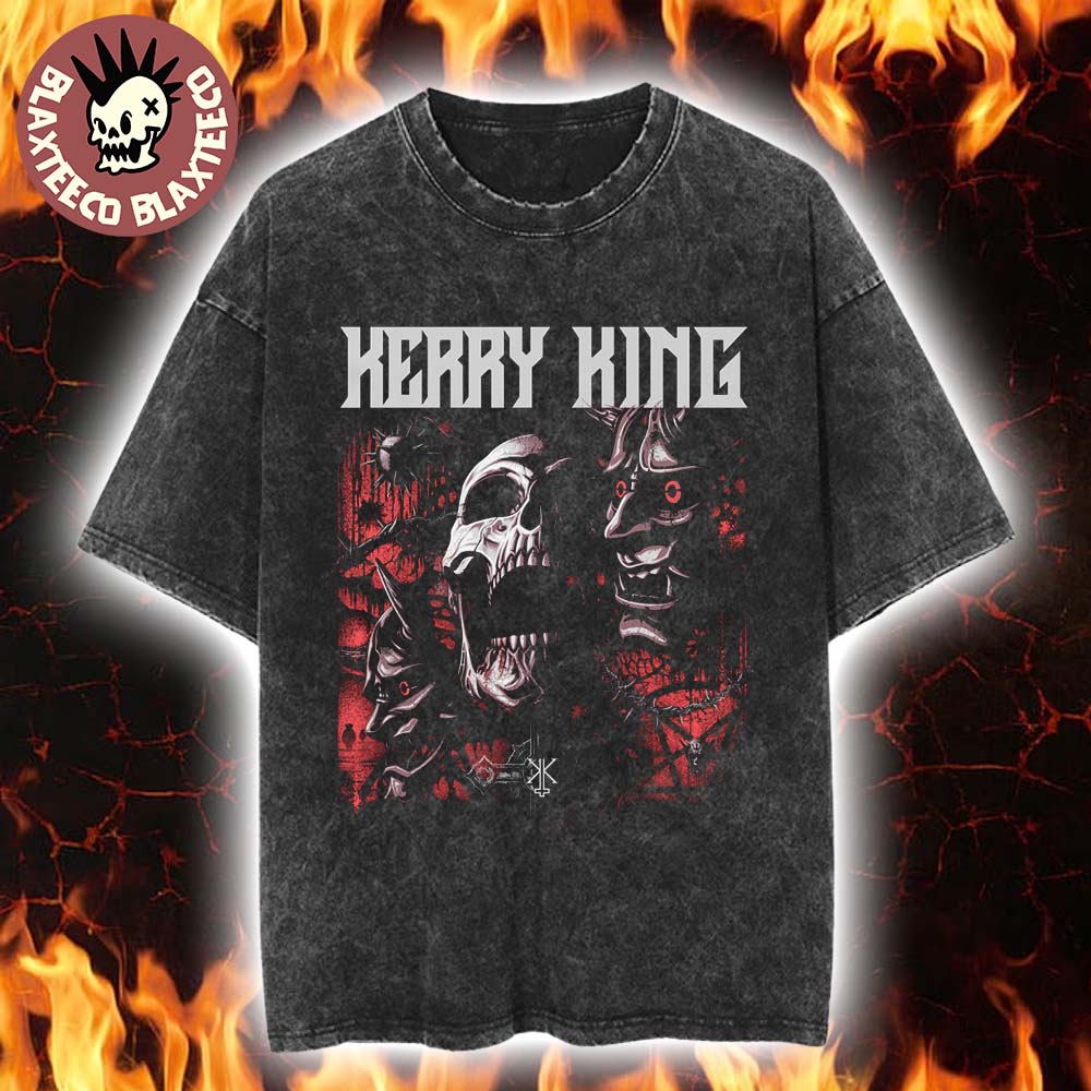 Kerry King Winter 2026 Merch Hell Echo Washed T-Shirt Kerry King Winter 2026 Merch Hell Echo Washed T-Shirt