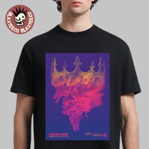 Linkin Park From Zero World Tour Sydney Australia 2026 Night 2 Gig Poster At Qudos Bank Arena On March 15 2026 T-Shirt