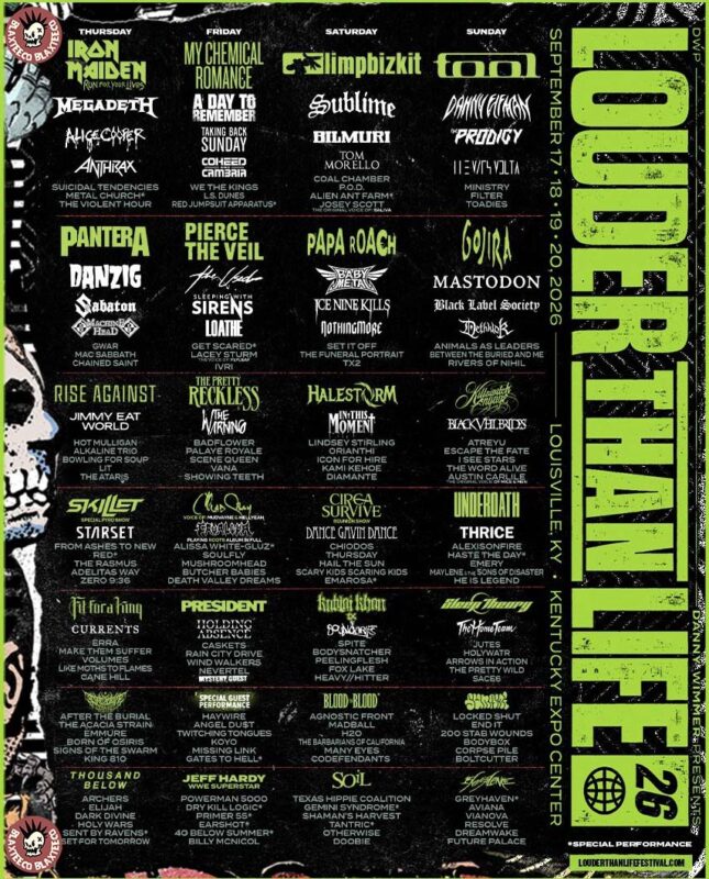 Louder Than Life 2026 The Ultimate Rock & Metal Experience Fans Have Been Waiting For