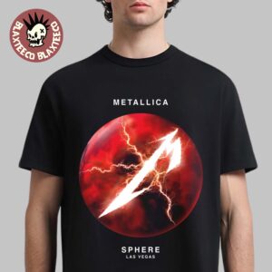 Metallica Life Burns Faster Live At Sphere Las Vegas 2026 On October T-Shirt