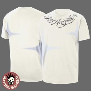 NBA All Star Game 2026 Los Angeles Nike Anthracite Max90 Premiere White T-Shirt