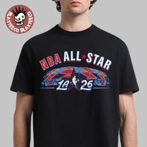 NBA All Star Game 2026 Los Angeles Stadium Logo T-Shirt
