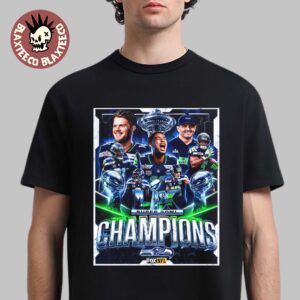 NFL Super Bowl LX Champions 2026 Seattle Seahawks T-Shirt