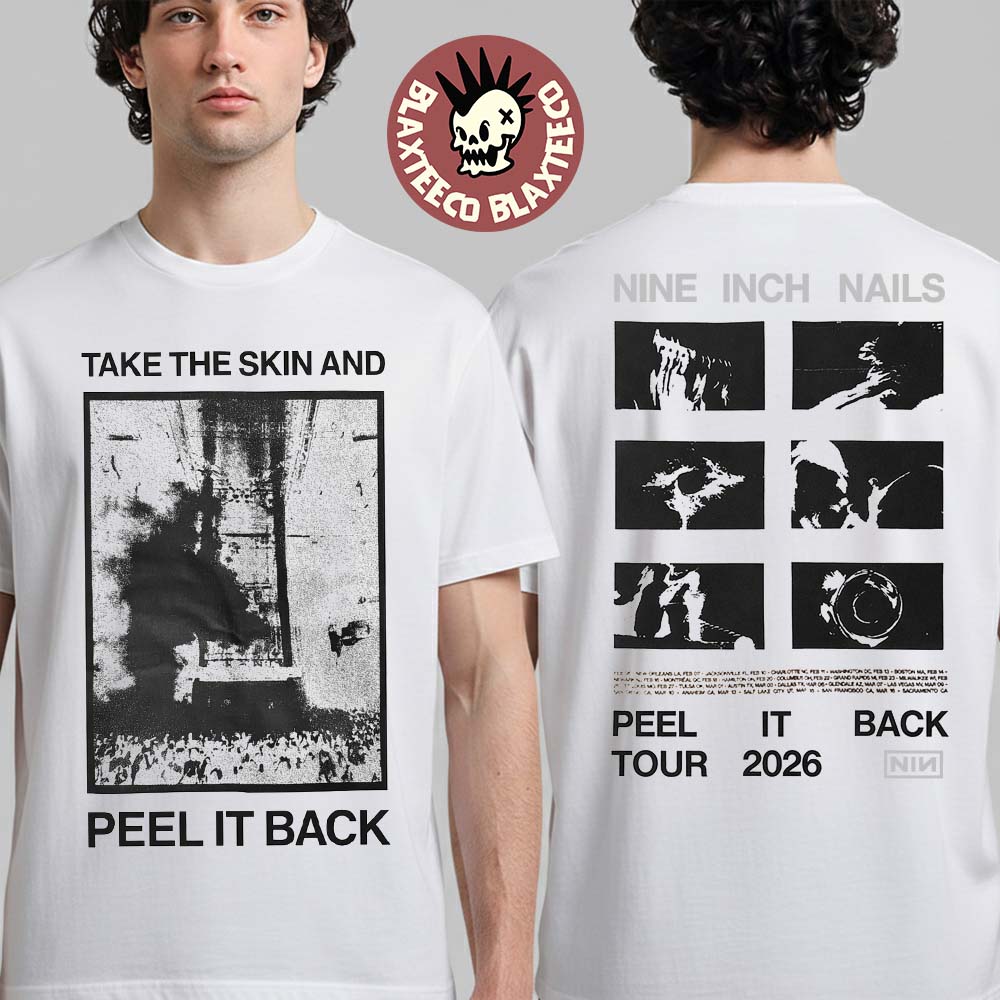 Nine Inch Nails Peel It Back Tour 2026 Merch Take The Skin And