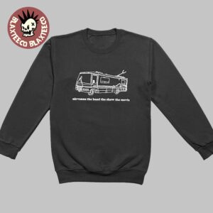 Nirvana The Band The Show The Movie Merch Bus Crewneck Sweater
