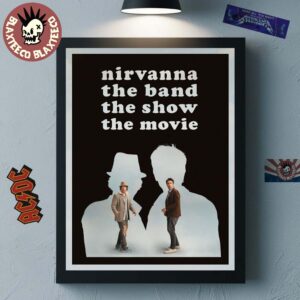 Nirvana The Band The Show The Movie Merch Home Decor Poster Canvas