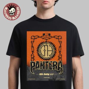 Pantera Athens Greece 2026 Show First Time Playing Plateia Nerou On July 19 2026 10 Years Release Athens T-Shirt
