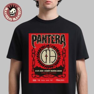 Pantera Istanbul Turkey 2026 Show First Time Playing At Atakoy Marina Arena On July 12 2026 T-Shirt