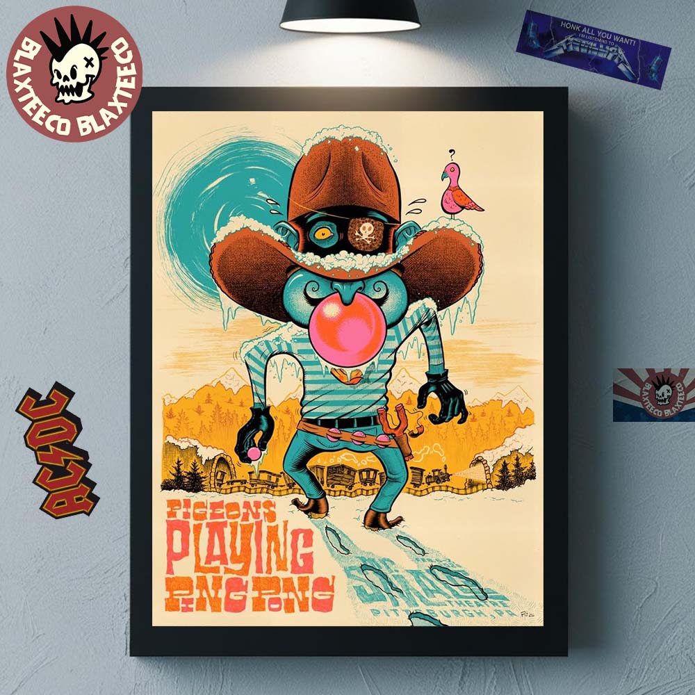 Pigeons Playing Ping Pong Pittsburgh Pennsylvania 2026 Venue Poster At Mr. Smalls Theatre On February 6 And 7 2026 Home Decor Poster Canvas Pigeons Playing Ping Pong Pittsburgh Pennsylvania 2026 Venue Poster At Mr. Smalls Theatre On February 6 And 7 2026 Home Decor Poster Canvas