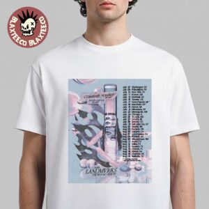 Poppy Constantly Nowhere North America Tour 2026 City Dates T-Shirt