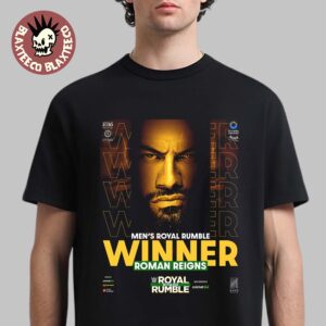 Roman Reigns WWE Men’s Royal Rumble Winner Royal Rumble Riyadh 2026 T-Shirt
