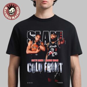SLAM 260 Scottie Barnes And Brandon Ingram Cold Front Magazine Cover T-Shirt