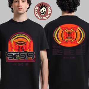 STS9 Human Dream 2026 East Coast Tour America With Dates Official Tour Merch Two Sided T-Shirt