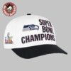 Seattle Seahawks ’47 Super Bowl LX Champions Helmet Vintage Style Hitch Adjustable Two Tone Hat Cap Snapback
