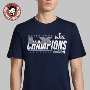 Seattle Seahawks Fanatics Super Bowl LX Champions Iconic Victory T-Shirt